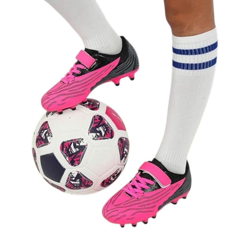 NWT brooman Kids Firm Ground Soccer Cleats 13 Boys/Girls' - Picture 2 of 11